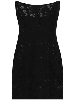 Dolce & Gabbana: Платье с растительным принтом 