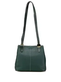 Burberry Pre-Owned: Зелёная сумка 