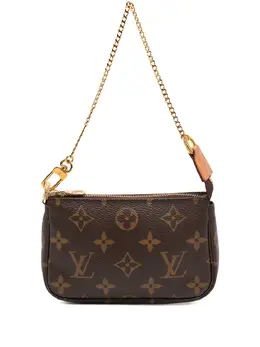 Louis Vuitton Pre-Owned: Коричневая сумка 