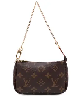 Louis Vuitton Pre-Owned: Коричневая сумка 