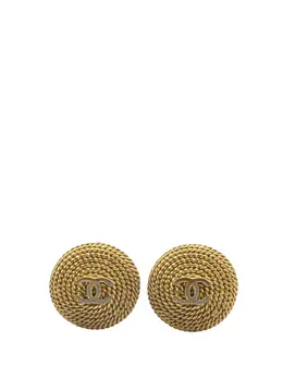CHANEL Pre-Owned: Серьги 