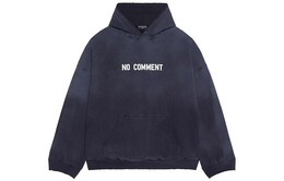 Balenciaga: Тёмная толстовка 