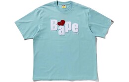 A BATHING APE: Синяя футболка 