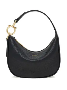 Ferragamo: Чёрная сумка-шоппер 