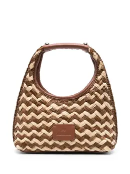 Missoni: Коричневая сумка-шоппер 