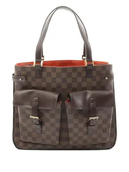 Louis Vuitton Pre-Owned: Коричневая сумка-шоппер 