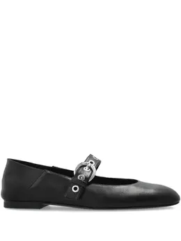 Stuart Weitzman: Чёрные балетки 