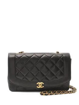 CHANEL Pre-Owned: Чёрная сумка 