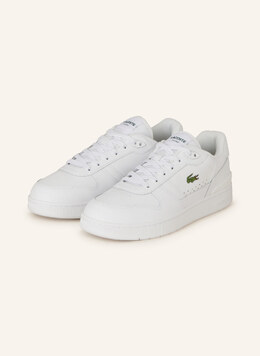 Lacoste: Белые кроссовки 