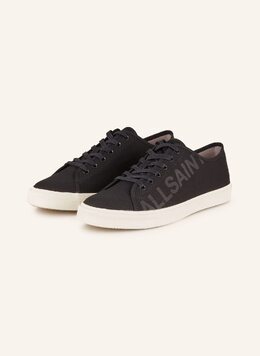 Allsaints: Чёрные кроссовки 