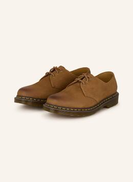 Dr. Martens: Коричневые туфли  1461