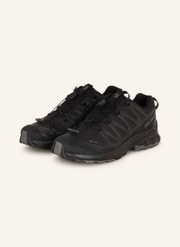 Salomon: Чёрные ботинки 