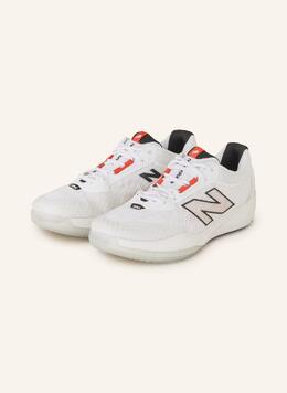New Balance: Белые туфли 