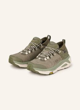 HOKA: Зелёные ботинки 
