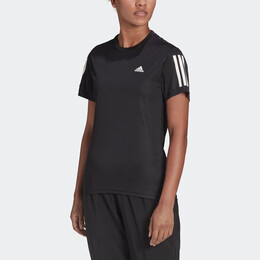 Adidas: Чёрная футболка 