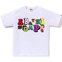 A BATHING APE: Чёрная футболка 