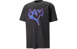 PUMA: Чёрная футболка 