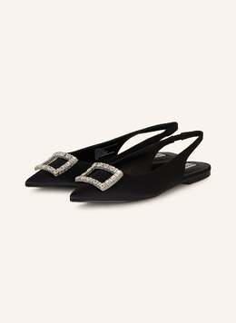 Steve Madden: Чёрные балетки 