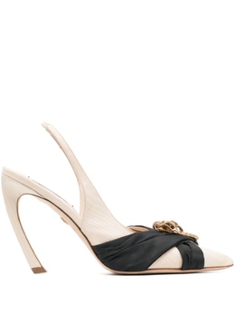 Roberto Cavalli: Туфли  Tiger Tooth