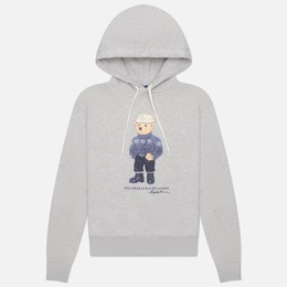 Polo Ralph Lauren: Серая толстовка 