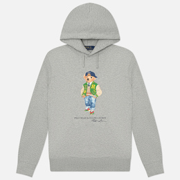 Polo Ralph Lauren: Серая толстовка 