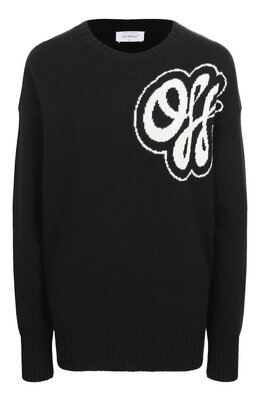 Off-White: Хлопковый свитер 