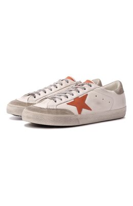 Golden Goose Deluxe Brand: Белые кеды  Super Star