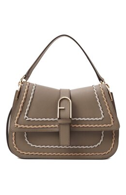 Furla: Сумка цвета хаки 