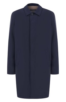Corneliani: Синий плащ 