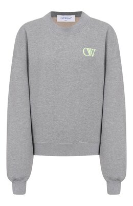 Off-White: Хлопковый свитшот 