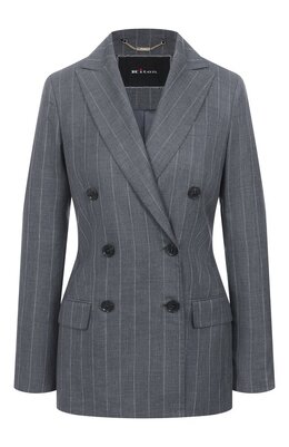Kiton: Серый жакет 