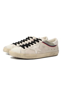 Golden Goose Deluxe Brand: Белые кеды  Super Star