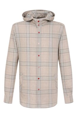 Kiton: Льняная рубашка 
