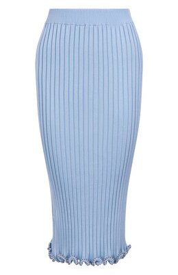 Jil Sander: Юбка из вискозы 
