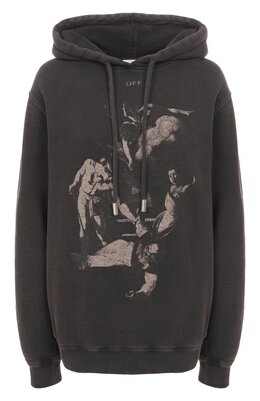 Off-White: Хлопковая толстовка 