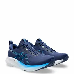 ASICS: Синие кроссовки 