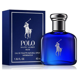 RALPH LAUREN: Голубое поло 