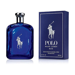 RALPH LAUREN: Голубое поло 