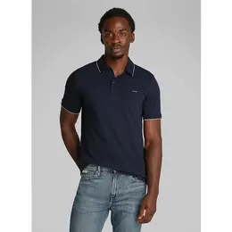 CALVIN KLEIN: Тёмное поло 