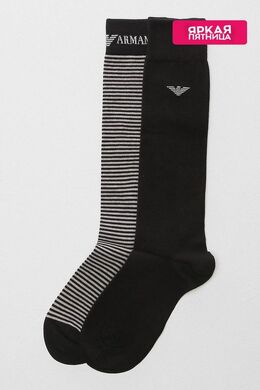 EMPORIO ARMANI: Чёрные носки 