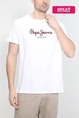 PEPE JEANS: Хлопковая футболка 