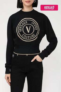 VERSACE JEANS COUTURE: Короткий свитер 