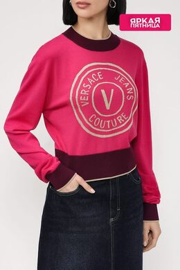VERSACE JEANS COUTURE: Короткий свитер 