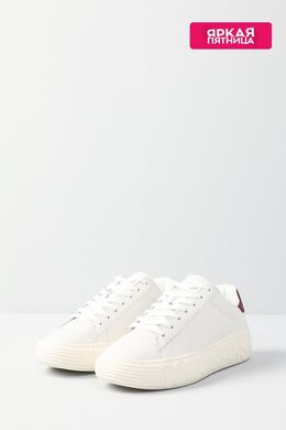 Tommy Hilfiger: Белые кеды 