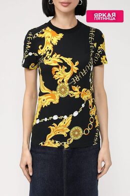 VERSACE JEANS COUTURE: Футболка с принтом 
