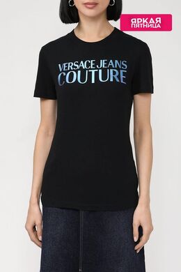VERSACE JEANS COUTURE: Хлопковая футболка 