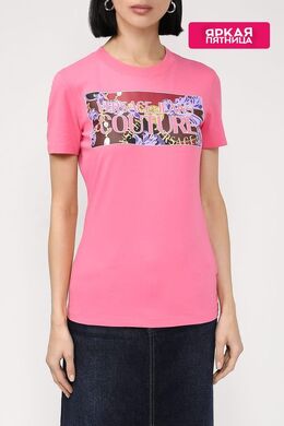 VERSACE JEANS COUTURE: Футболка с принтом 