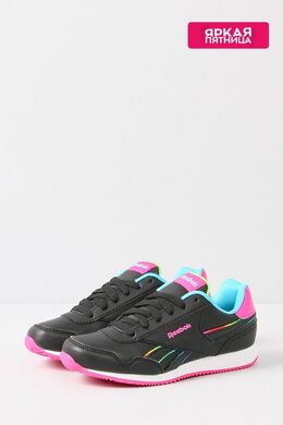 REEBOK: Чёрные кроссовки  Royal