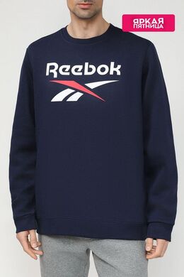 REEBOK: Синий свитшот 