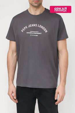 PEPE JEANS: Хлопковая футболка 